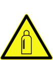 DIN 4844-2 Warnung vor Gasflaschen D-W019.png