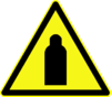 DIN 4844-2 Warnung vor Gasflaschen D-W019.svg